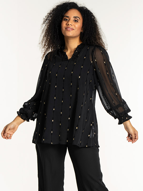 NANDA - Plus Size Bluse fra Studio