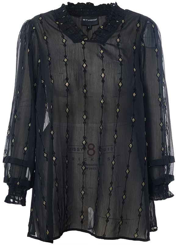NANDA - Plus Size Bluse fra Studio
