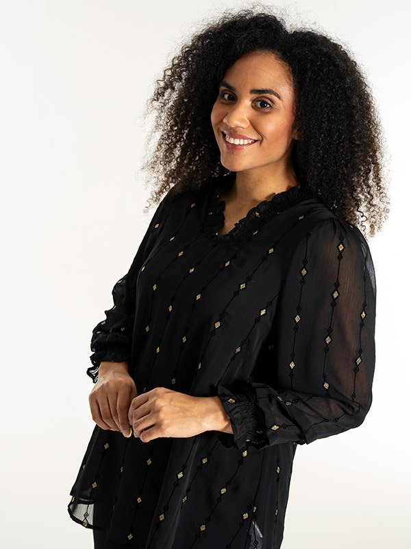 NANDA - Plus Size Bluse fra Studio