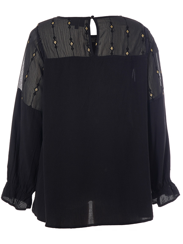 MILLE - Plus Size Bluse fra Studio