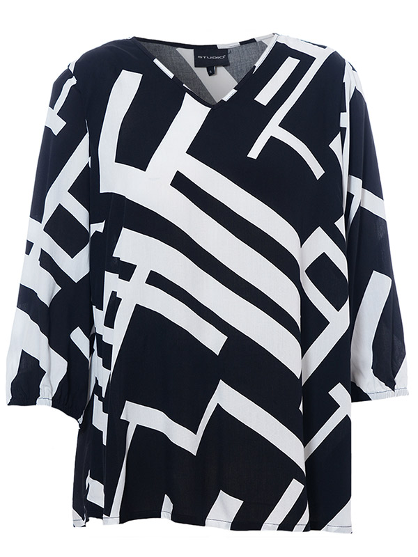 EMMY - Plus Size Bluse fra Studio