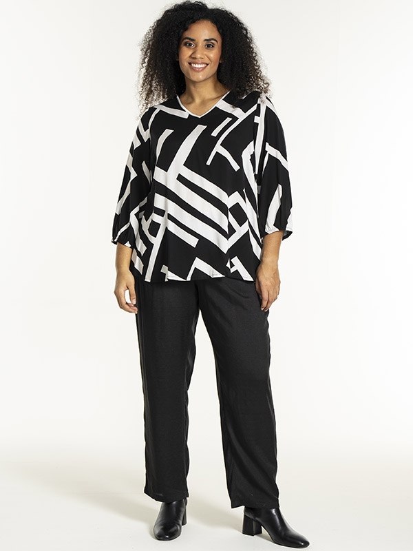EMMY - Plus Size Bluse fra Studio
