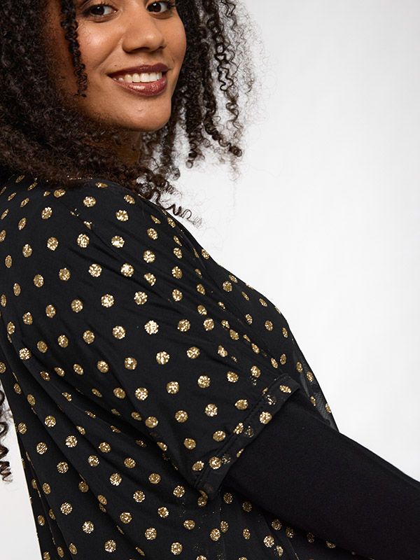 SALMA - Plus Size Kjole fra Studio