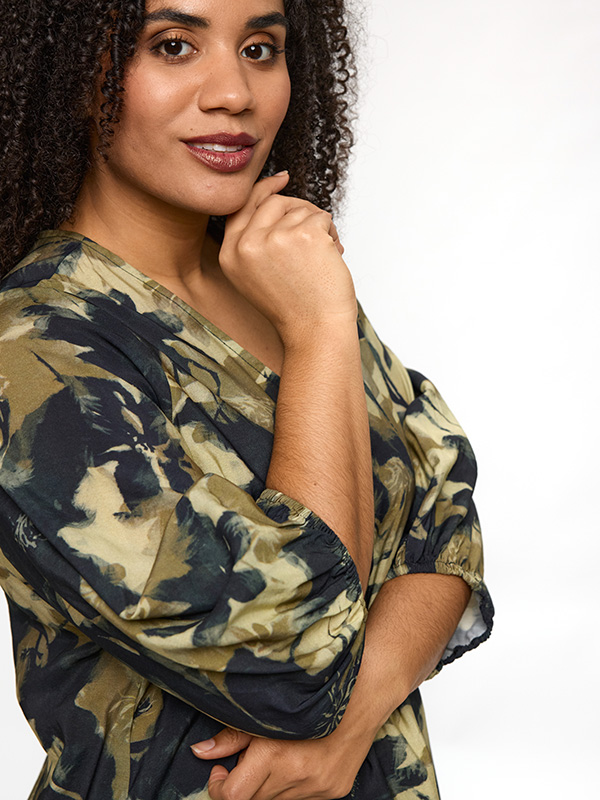 SANITA - Plus Size Kjole fra Studio