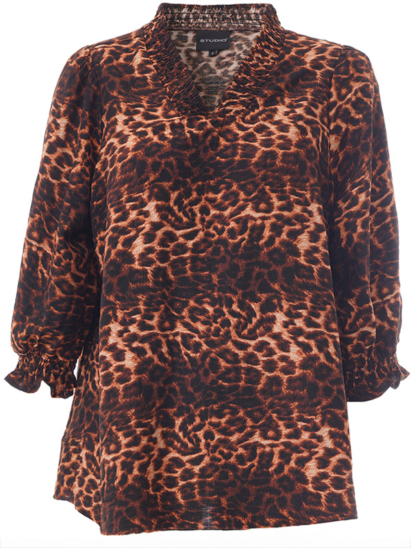 SFEODORA - Plus Size Bluse fra Studio