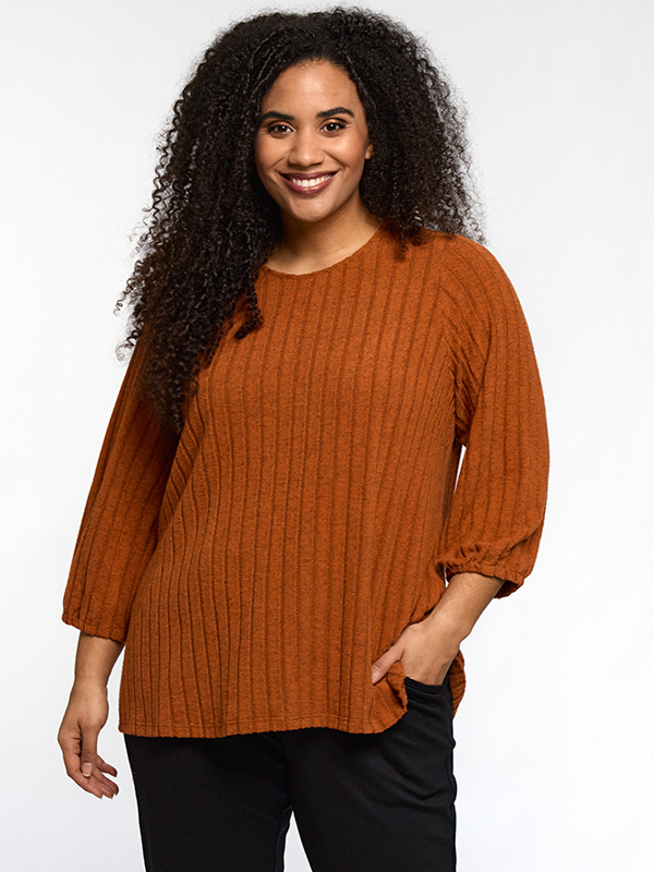 SILANA - Plus Size Bluse fra Studio