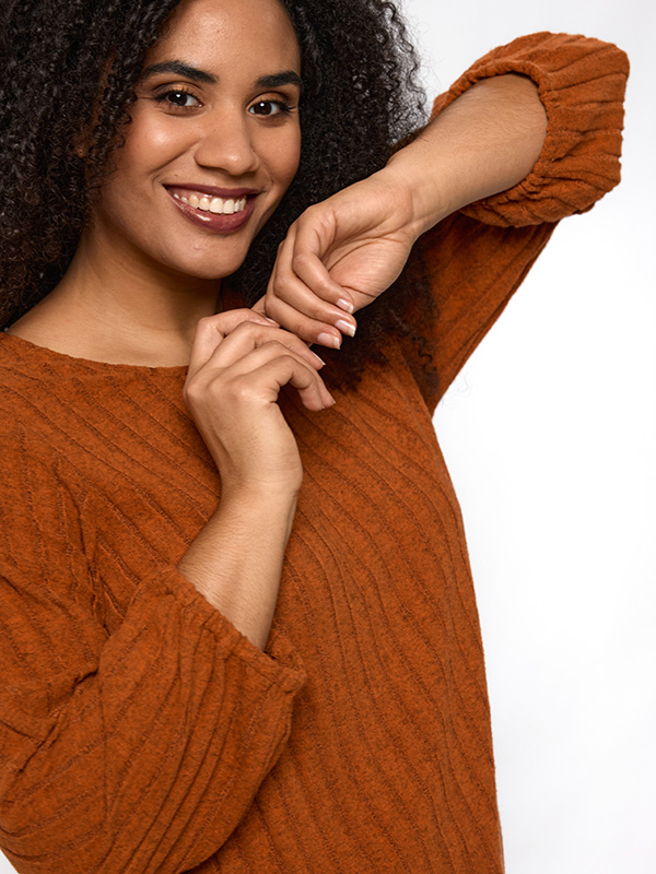 SILANA - Plus Size Bluse fra Studio