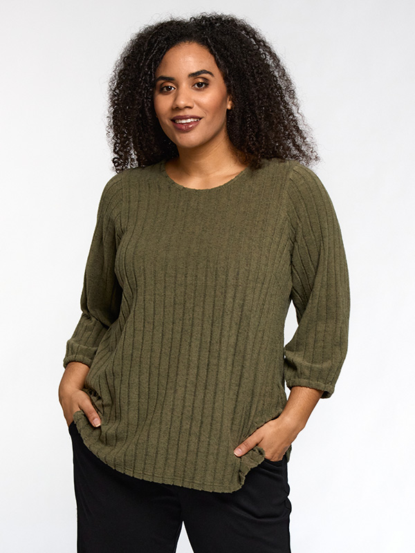 SILANA - Plus Size Bluse fra Studio
