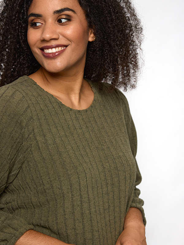 SILANA - Plus Size Bluse fra Studio
