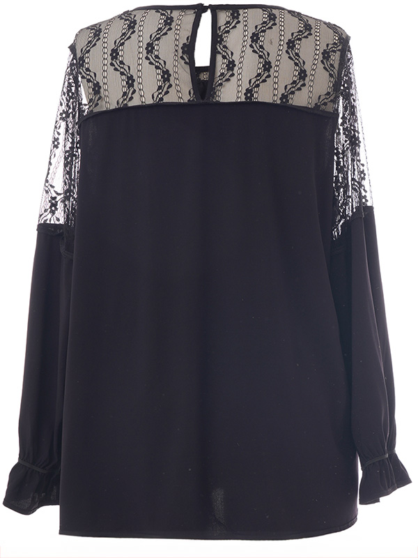 SMILLE - Plus Size Bluse fra Studio