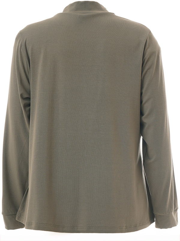 SKARINA - Plus Size Bluse fra Gozzip Black