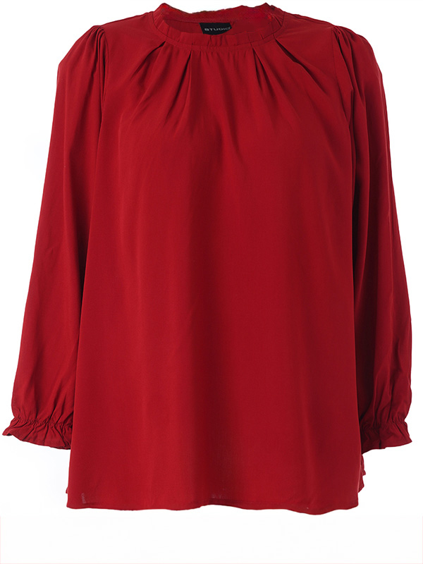 SMARGRETHE - Plus Size Bluse fra Studio