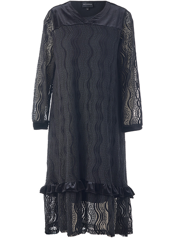 SMETTE - Plus Size Kjole fra Studio