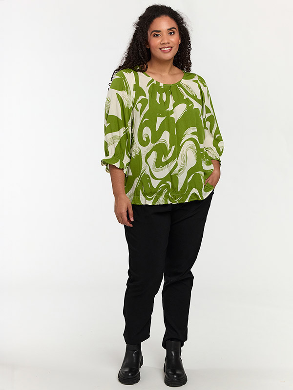SFARZANA - Plus Size Bluse fra Studio