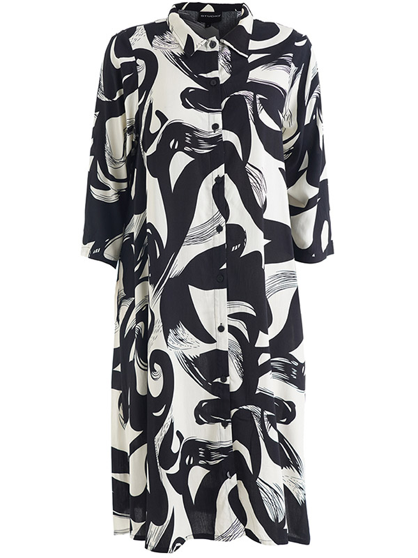 SNELLI - Plus Size Kjole fra Studio