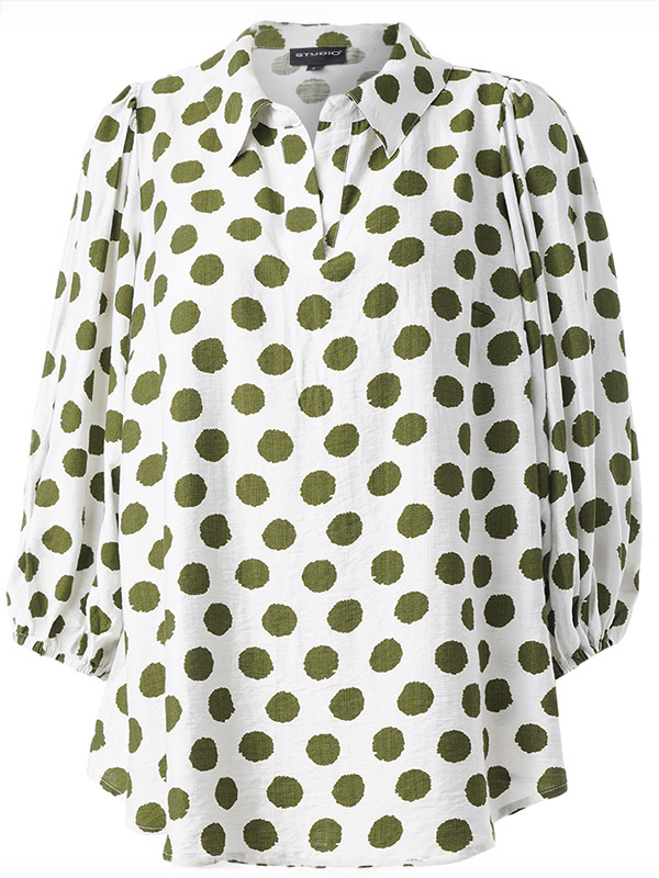 STIFF - Plus Size Bluse fra Studio