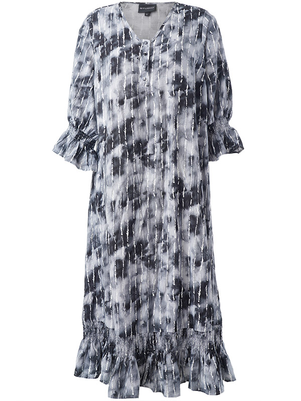 SCLARA - Plus Size Kjole fra Studio