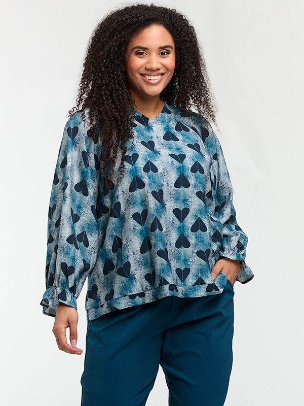 SDASIE - Plus Size Bluse fra Studio
