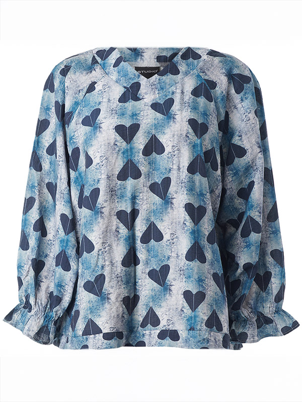 SDASIE - Plus Size Bluse fra Studio