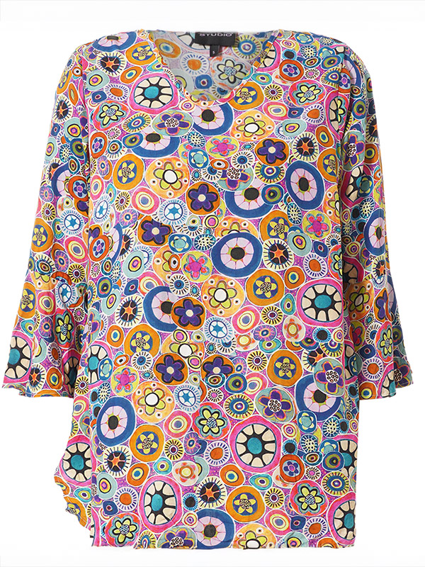 SLIV - Plus Size Bluse fra Studio