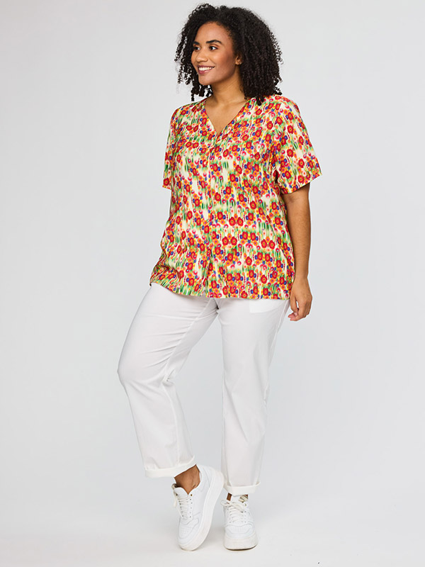 SAMALIE - Plus Size Bluse fra Studio