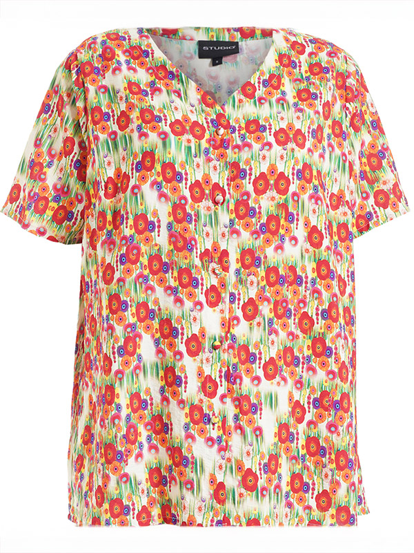 SAMALIE - Plus Size Bluse fra Studio