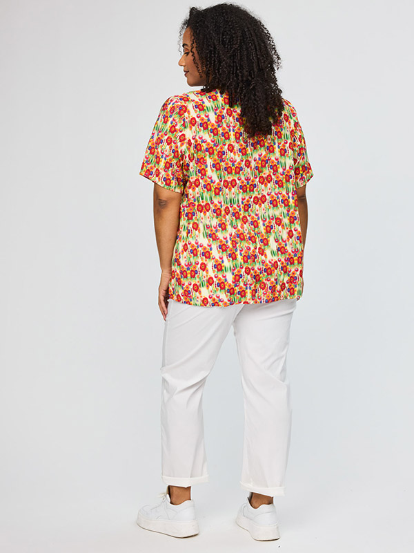 SAMALIE - Plus Size Bluse fra Studio