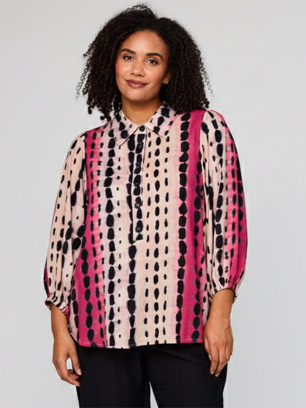 STIFF - Plus Size Bluse fra Studio