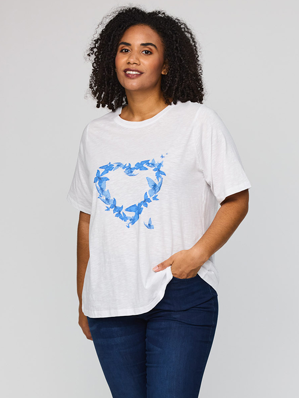SBELLA - Plus Size T-shirt fra Studio