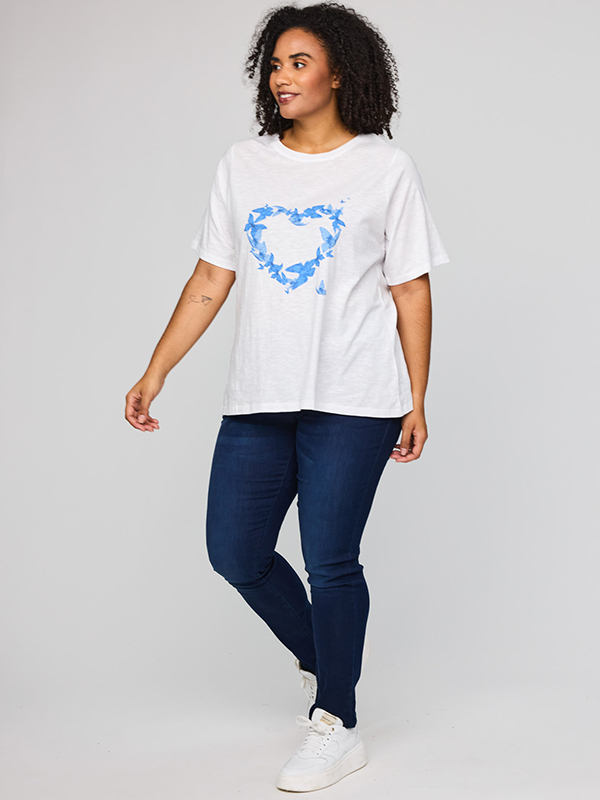 SBELLA - Plus Size T-shirt fra Studio