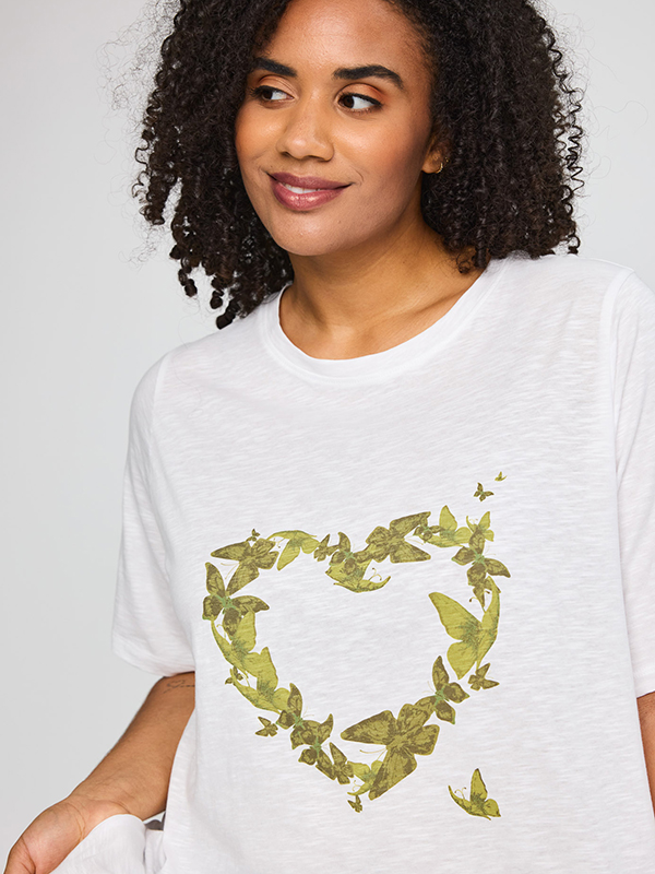 SBELLA - Plus Size T-shirt fra Studio