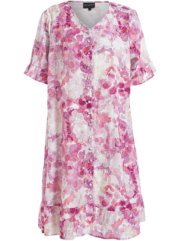 SJETTE - Plus Size Kjole fra Studio