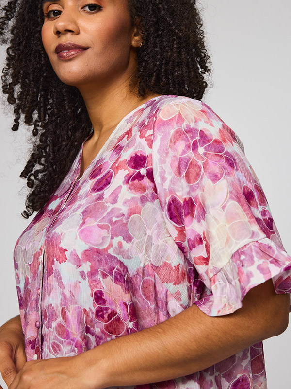 SJETTE - Plus Size Kjole fra Studio