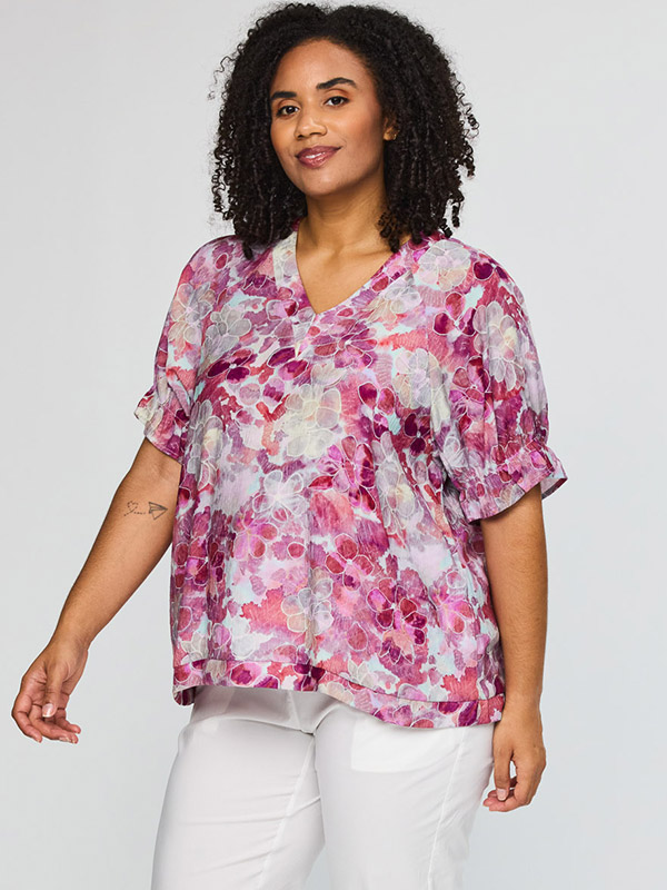 SDASIE - Plus Size Bluse fra Studio