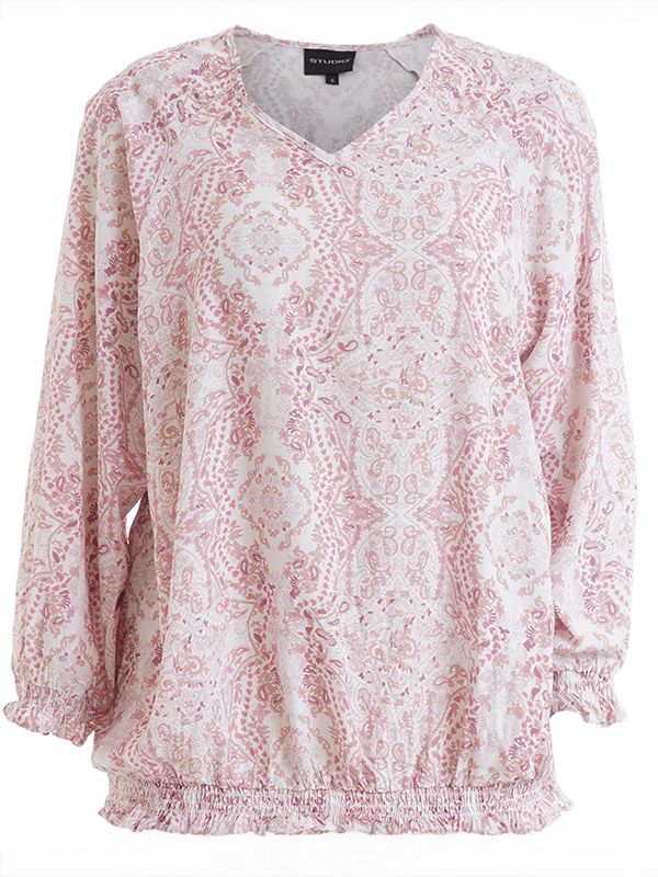 SAUGUSTA - Plus Size Bluse fra Studio
