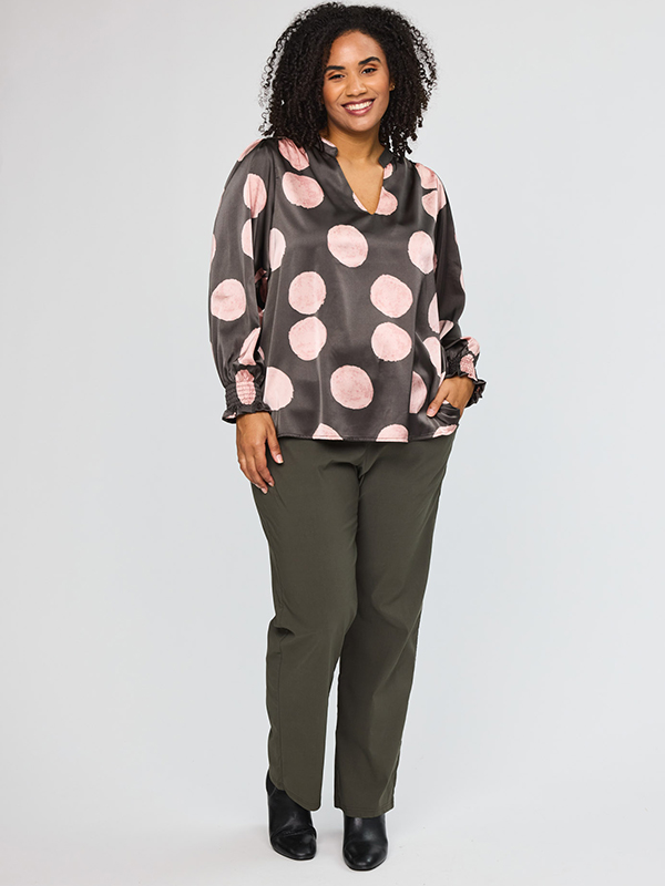 SHANNAH - Plus Size Bluse fra Studio