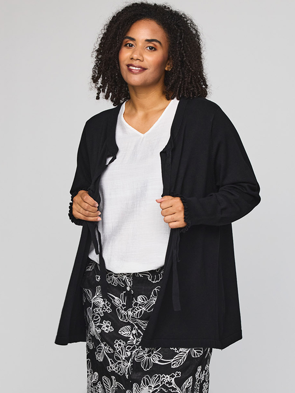 SEVA - Plus Size Cardigan fra Studio