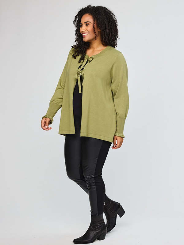 SEVA - Plus Size Cardigan fra Studio