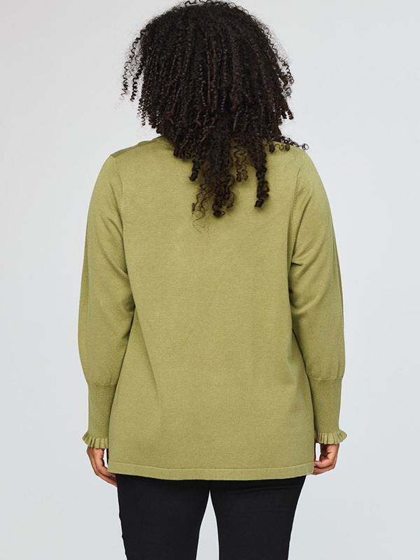 SEVA - Plus Size Cardigan fra Studio