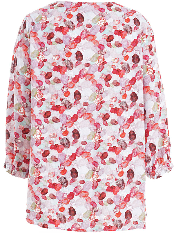 SJUSTINA - Plus Size Bluse fra Studio