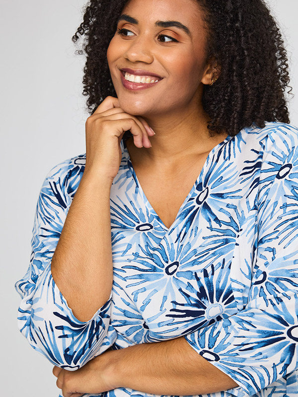 SBIRGITTE - Plus Size Kjole fra Studio