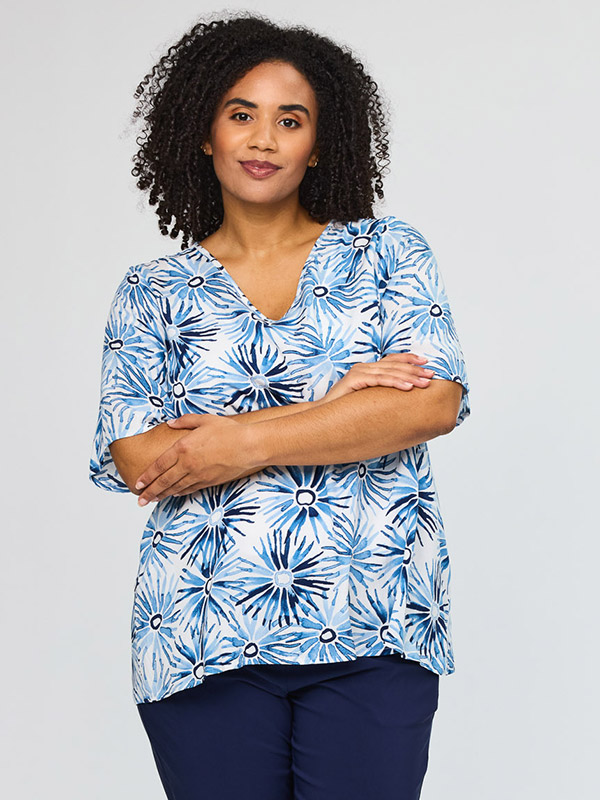 SLONE - Plus Size Bluse fra Studio