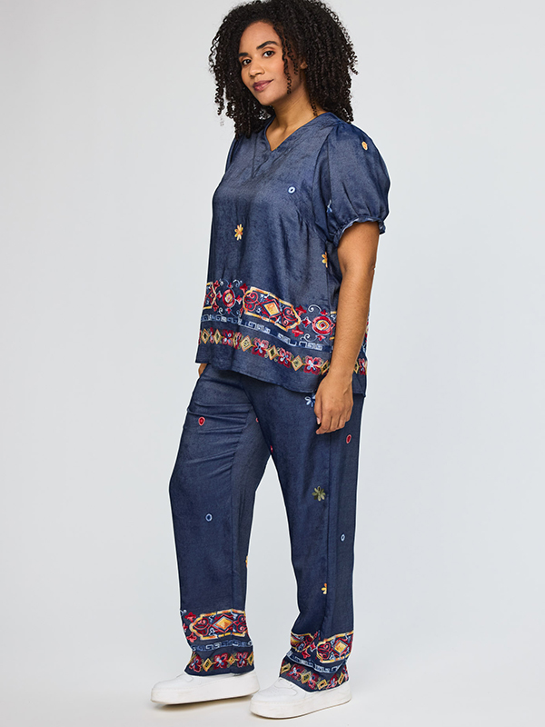 SIMOA - Plus Size Bukser fra Studio