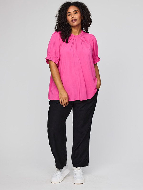 SFOZIA - Plus Size Bluse fra Studio