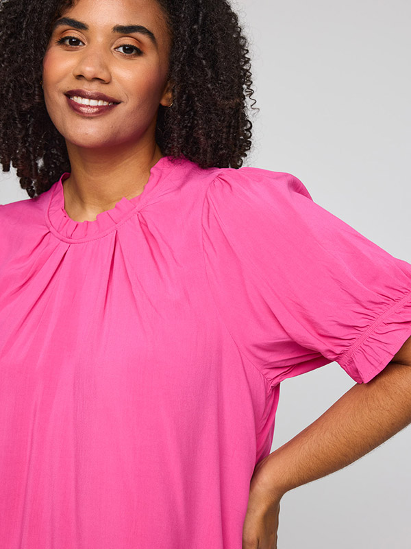 SFOZIA - Plus Size Bluse fra Studio