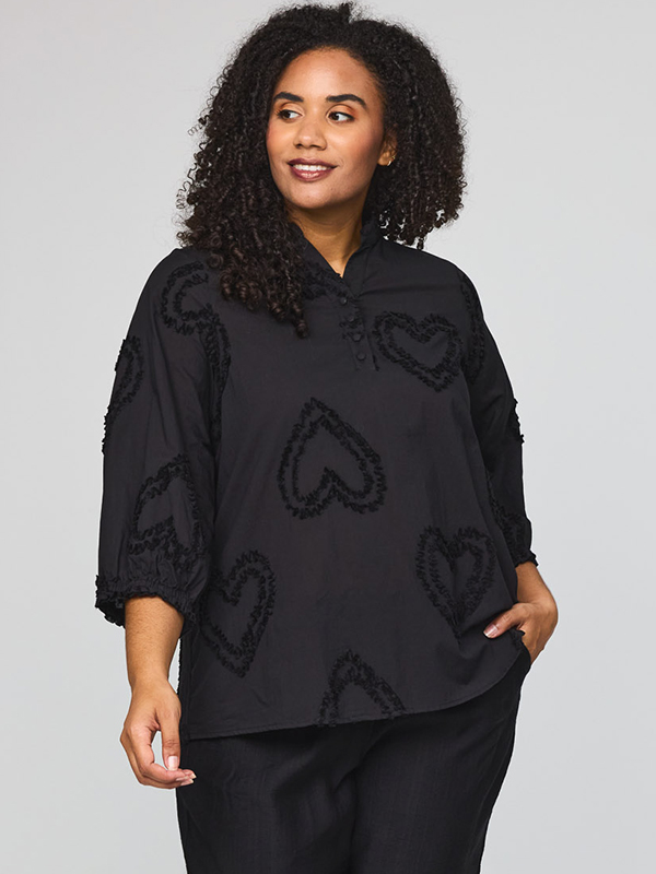 SNOVA - Plus Size Bluse fra Studio
