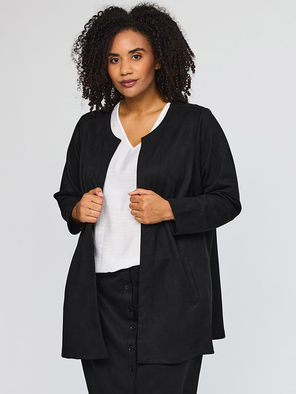 SLYRA - Plus Size Cardigan fra Studio