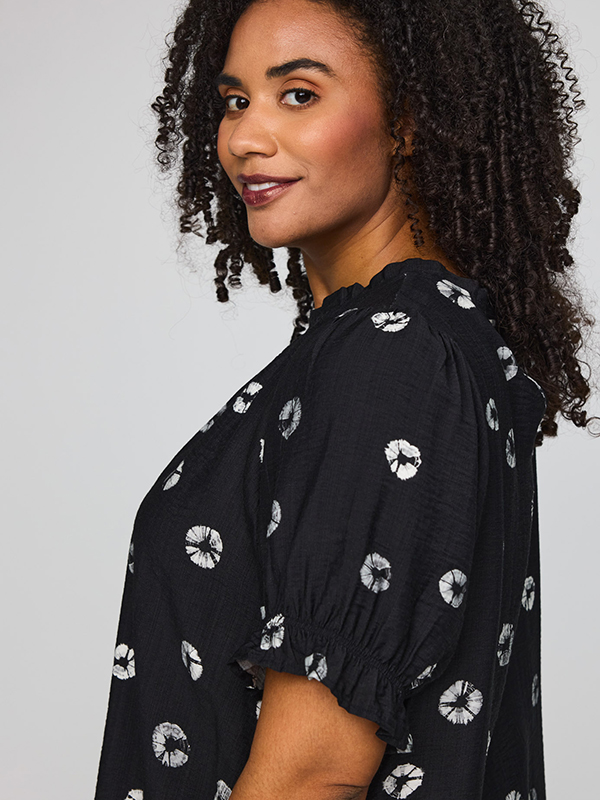 SFOZIA - Plus Size Bluse fra Studio