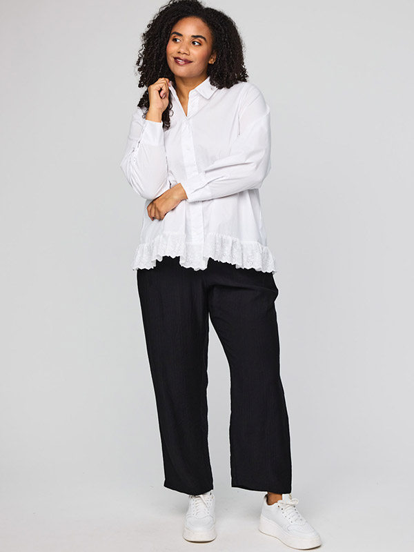 SAVEN - Plus Size Skjorte fra Studio