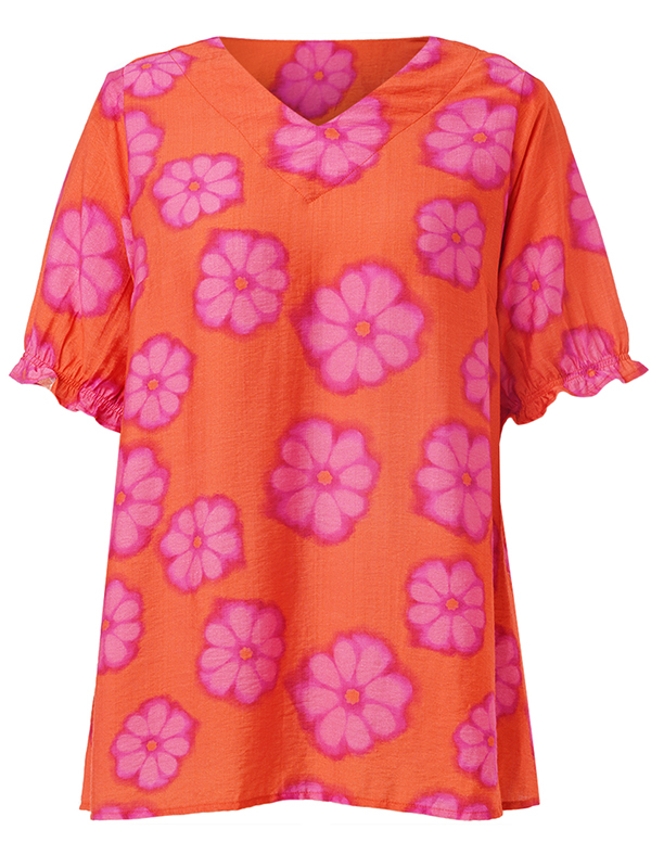 SKERRY - Plus Size Bluse fra Studio